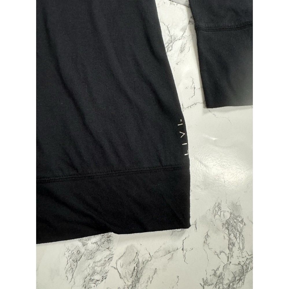 Livi Active Womens Black Long Sleeve Snow Worries Shirt‎ Size 18 20 - Picture 9 of 10